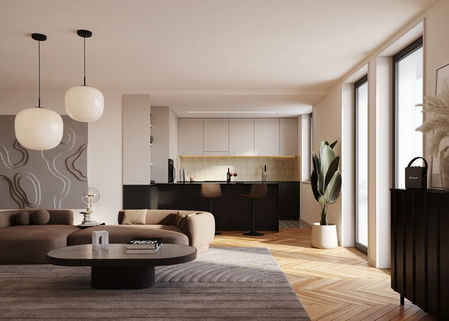 Apartamento T2+1