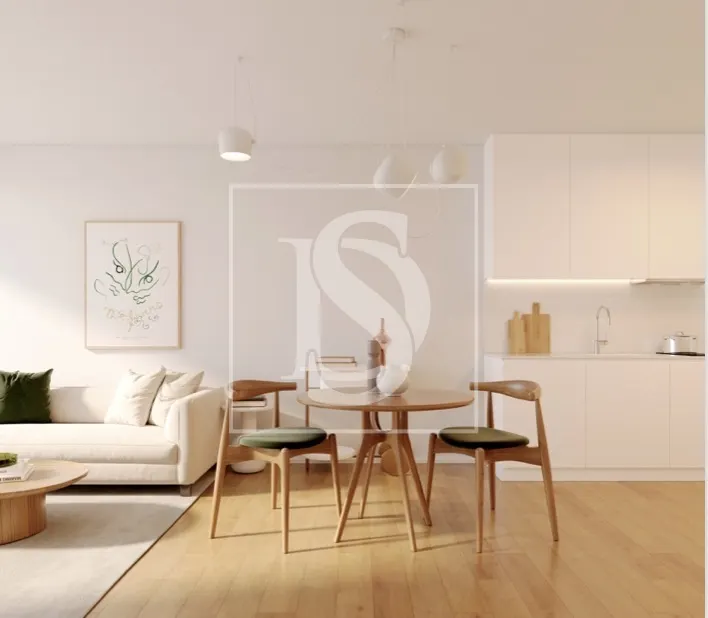 Apartamento T0 Novo c/ Terraço, junto ao mar em Leça da Palmeira