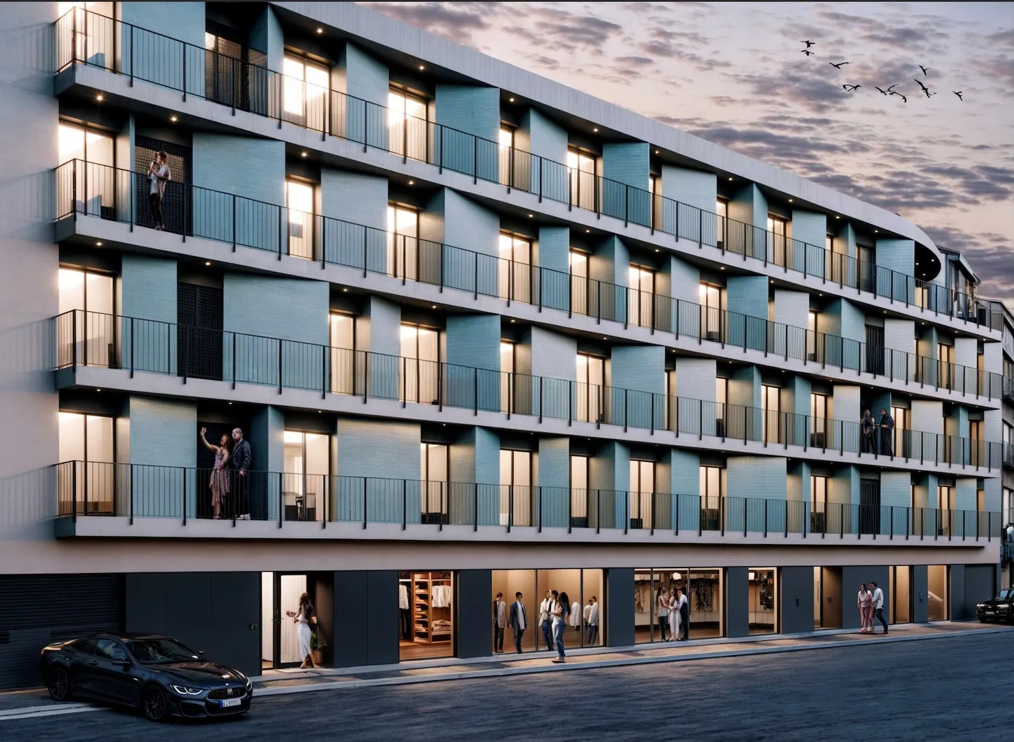 Apartamento T0 na cidade do Porto - Design Moderno e Inteligente