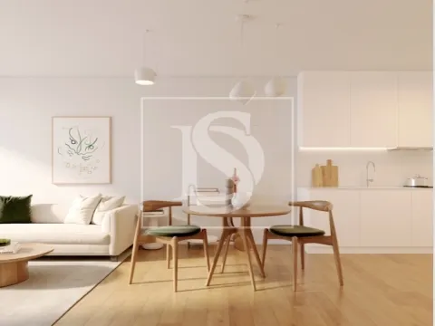 Apartamento T0 Novo c/ Terraço, junto ao mar em Leça da Palmeira