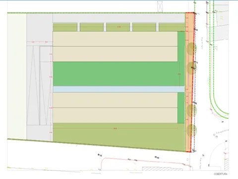 Terreno 5.600 m² com PIP Aprovado em Gaia Lote com Pot -  Potencial para +20 Fogos a 15 min do Porto