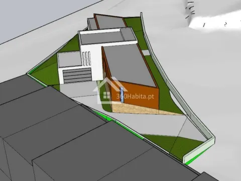 Grundstück für den Bau eines einstöckigen Hauses, Aveleda Lousada