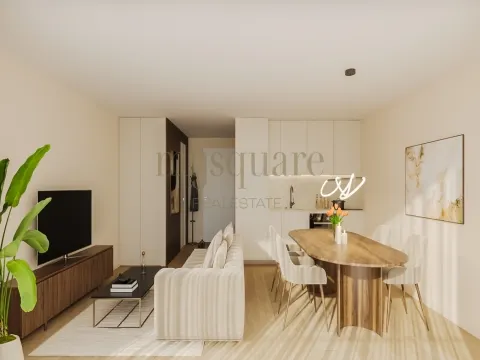 T2 com Varanda e Garagem nas Antas 