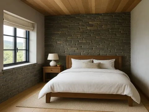 Casa de Xisto Serra do Caramulo, Águeda, com vistas deslumbrantes para a Serra