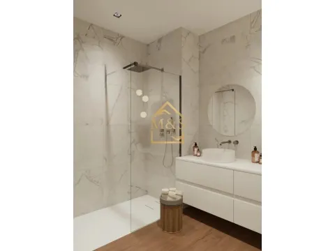 Apartamento T3, varanda, garagem, novo, Maia