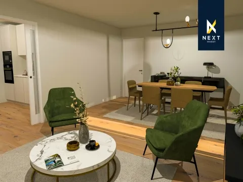 Andar moradia T2 junto ao Tribunal em Viseu