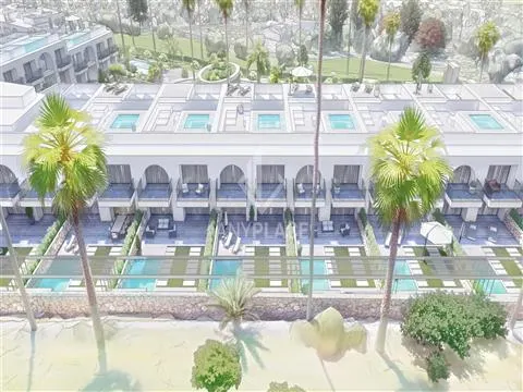 Terrain pour la construction de villas dans une copropriété de luxe