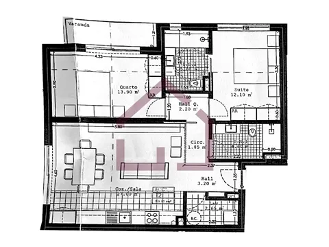 Appartement 2 Chambre(s)