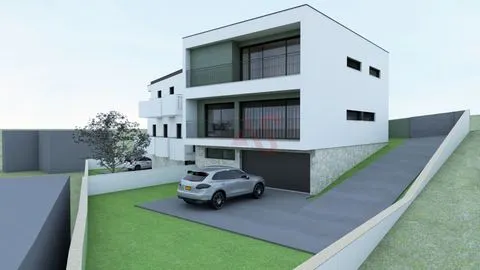 Nuova casa bifamiliare con 3 camere da letto nel centro di Fafe