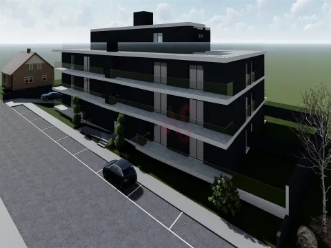 Apartamento de 2 habitaciones en construcción en un nuevo desarrollo en Espinho