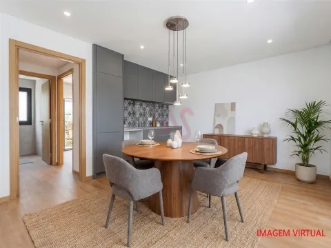Apartamento T1 NOVO com TERRAÇO, 1 quarto, roupeiro embutido, Infias, Vizela