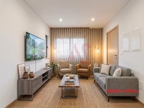 NEU 1-Zimmer-Wohnung mit TERRASSE, 1 Schlafzimmer, Einbauschrank, Infias, Vizela