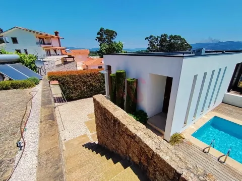 Villa con 5 camere da letto a Lordelo, Guimarães, con piscina, sauna, jacuzzi e garage per 4 auto