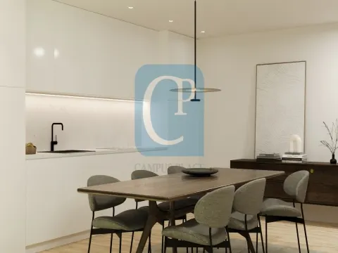 2 bedroom apartment under construction in Ramalde, Porto