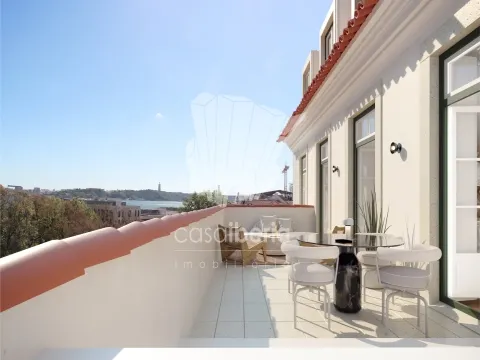 3 Quartos - Apartamento Duplex - Chiado - Lisboa