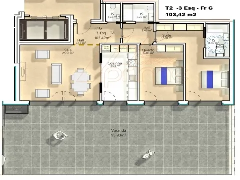 Apartamento T2 - São Martinho do Bispo - Coimbra/Venda