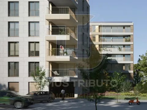 Apartamento T3, em Construção, Condomínio Fechado, Águas Santas, Maia
