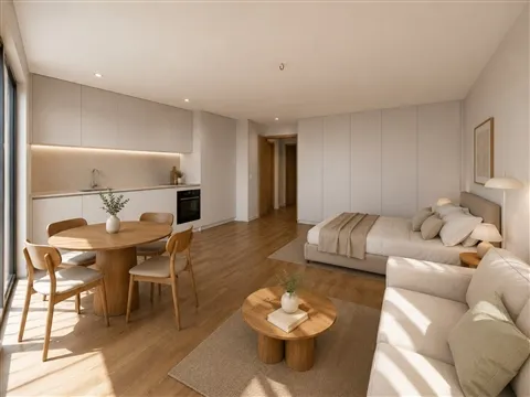 Apartamento T0, em Construção - Brito Capelo, Matosinhos