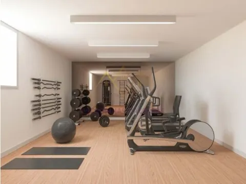 T1+1 with Private Garden 30 m2 in Condominium with Gym, in Junqueira