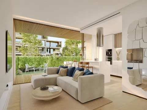 Appartement de 2 chambres à Vilamoura - Copropriété privée avec piscine, SPA et espace salon