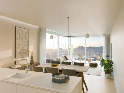 Apartamento T4 no O’rizon Living com Varanda e Terraço Privativo