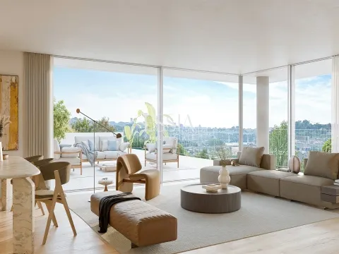 Apartamento de 4 dormitorios en O´rizon Living con balcón con vistas al río Duero