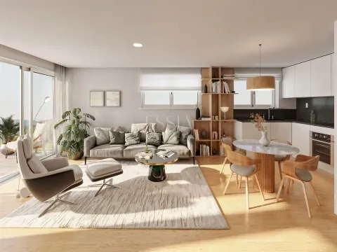 2-Bedroom Apartment with Balcony in Arrábida Green Avenue, Canidelo