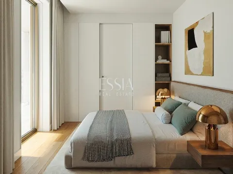 1-Bedroom Apartment with Balcony at Fernão Magalhães 127