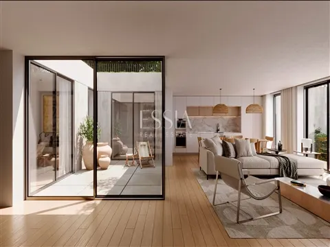 Apartamento T3 com Terraço e Jardim no Boss Gardens, Porto