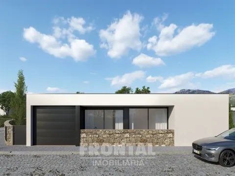 Terrain avec projet (maison moderne + piscine) | Vilar de Mouros, Caminha, Viana Do Castelo