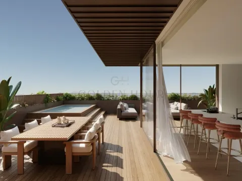 Penthouse T4 Duplex de Luxo em Gaia | Golden Hour Real Estate