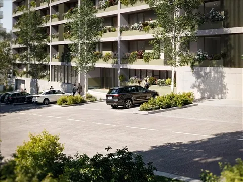 Apartamento T1 com Varanda no The Urban Yard | Jardins da Arrábida