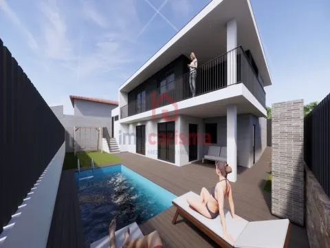 Fantastic New 3-Bedroom Villa with Pool, Turnkey, Under Construction in Lordelo, Guimarães