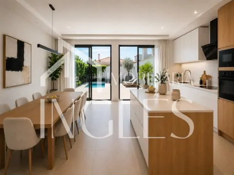 Elegante Moradia T3 com garagem e piscina - Almeirim 