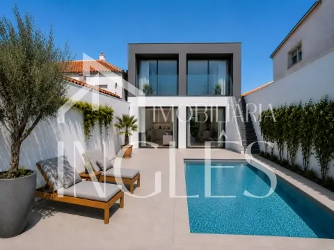 Elegante Moradia T3 com garagem e piscina - Almeirim 