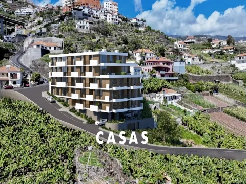 Apartamento T3 ( 2 suites) com vistas deslumbrantes para o oceano em  Câmara de lobos