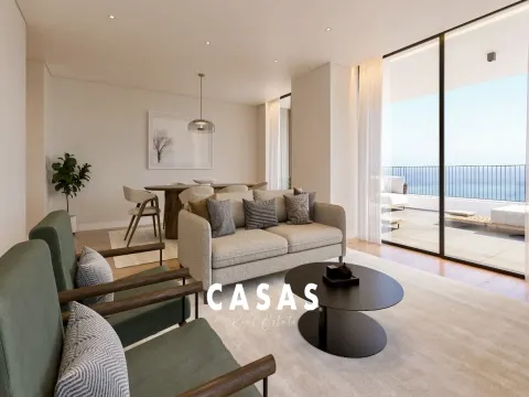 Apartamento T3 ( 2 suites) com vistas deslumbrantes para o oceano em  Câmara de lobos