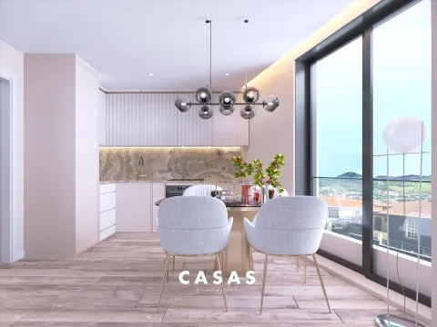 Apartamento T0 com 55 m² em Machico.