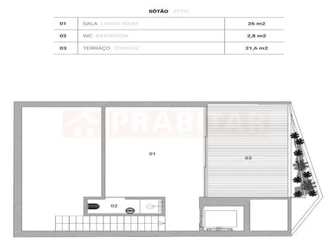 Maison jumelée 4 Chambre(s)