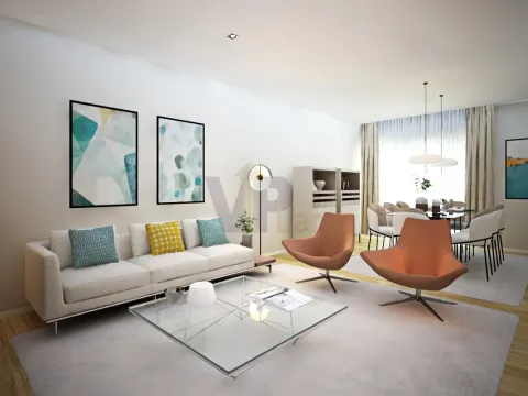 New 3-Bedroom Apartment with Balcony or Terrace and 2 Parking Spaces – in the Centre of Maia