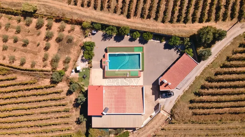 Quinta no Alentejo, com Vista Panorâmica, Piscina e Área de barbecue