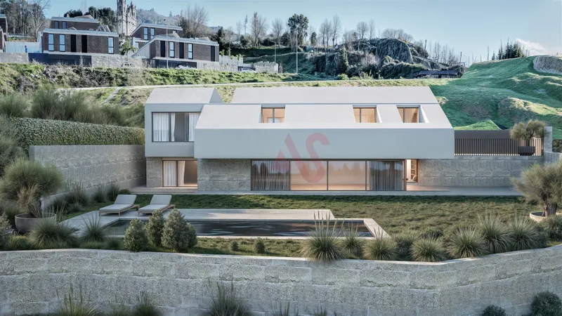 Lujosa villa de 4 dormitorios en Parque da Cidade en Guimarães