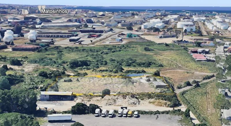 Flat Industrial Land – 7,200 m² | Near the port of Leixões | Perafita Industrial Zone, Matosinhos