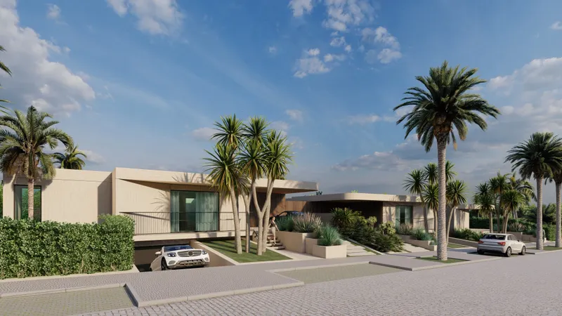 Moradias de Luxo com Piscina