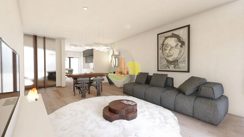 3-Schlafzimmer-Wohnung mit Garage