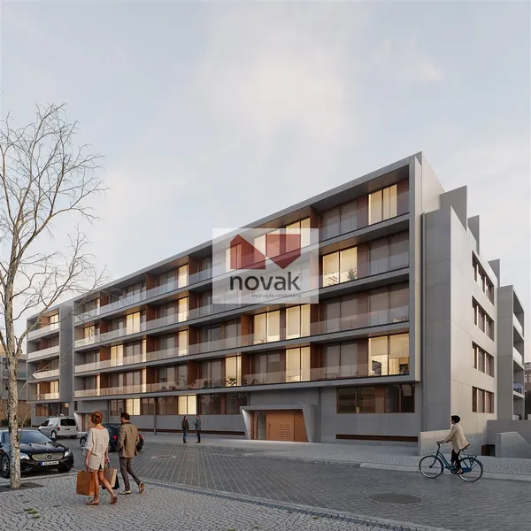 APARTAMENTO T1 NOVO NO CENTRO DA PÓVOA DE VARZIM