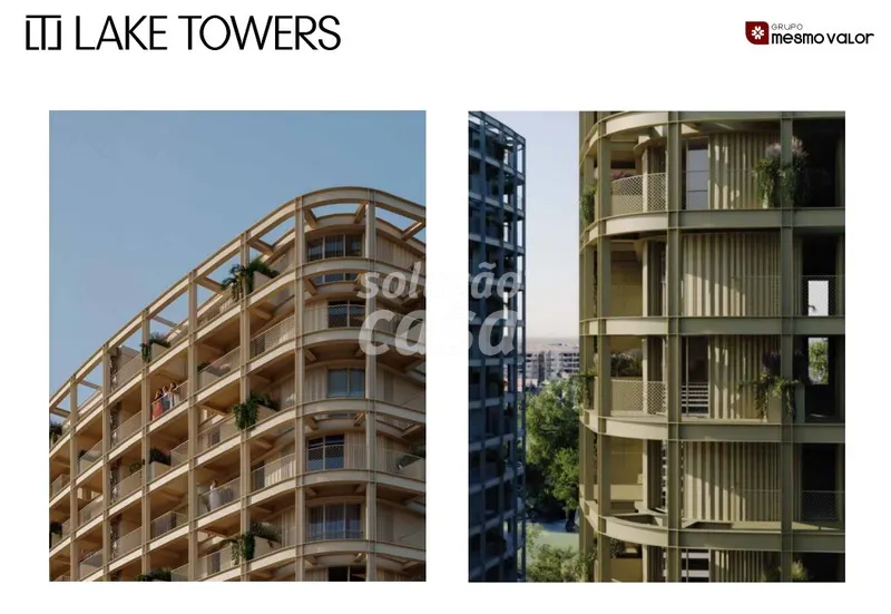 T3 SMART Novo, com Terraço, no Empreendimento Lake Towers, na Arca D´Água, no Porto!